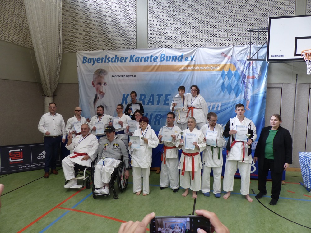 Bayerische Meisterschaft der Kinder und Para Karate 2022