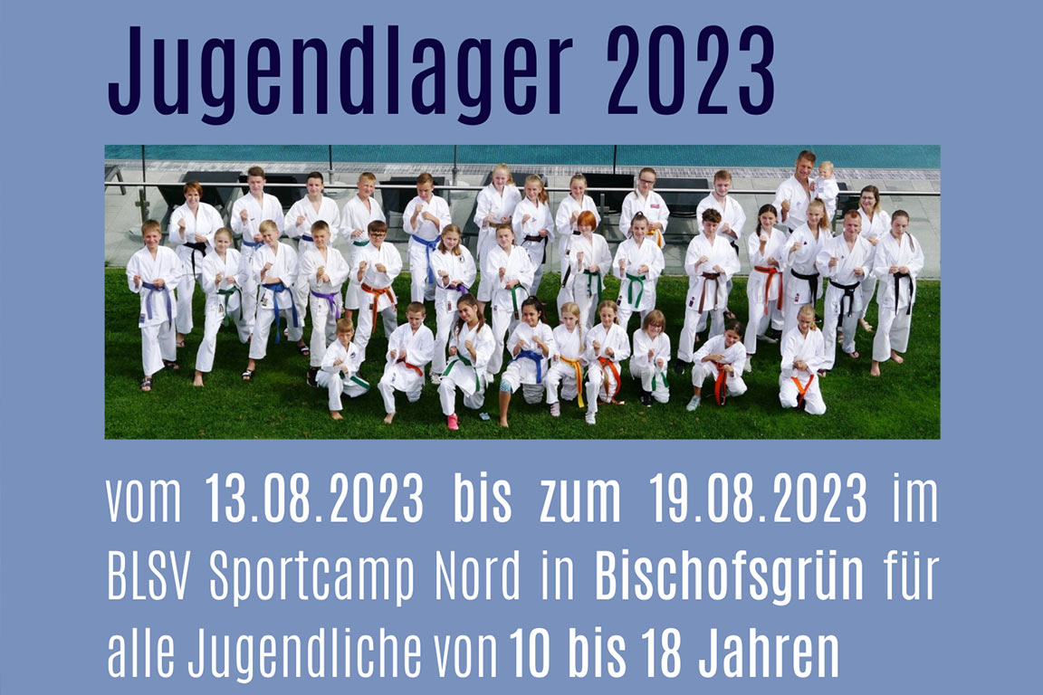Sei dabei - beim Jugendlager 2023 im August in Bischofsgrün
