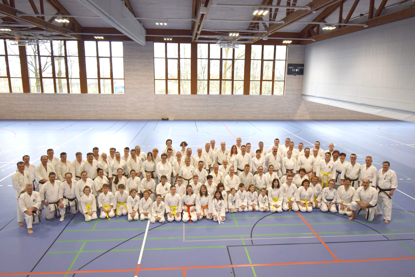 Karate-Seminar in Vohenstrauß erreicht Rekord Niveau