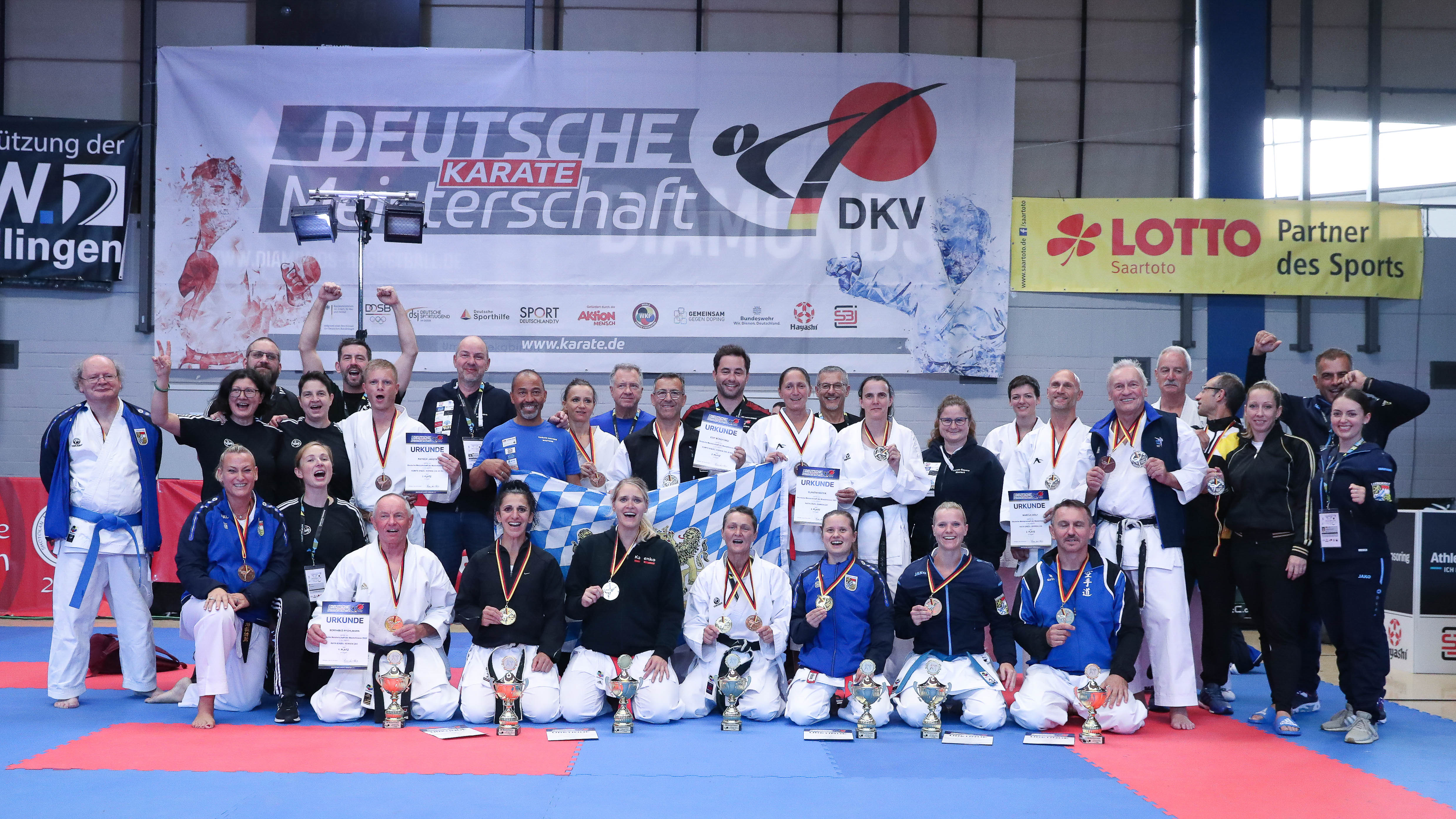 Die "BKB Masters" erkämpfen sich den ersten Rang an der Deutschen Meisterschaft