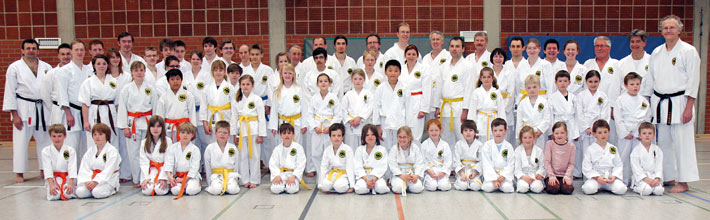 Gruppe-karate-Japanspende