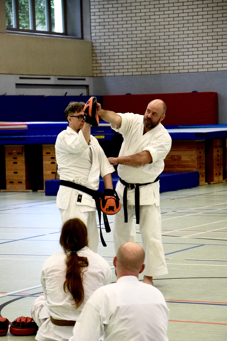 TSV Grünwald Karate Lehrgang mit Iain Abernethy 2021 Bild 2
