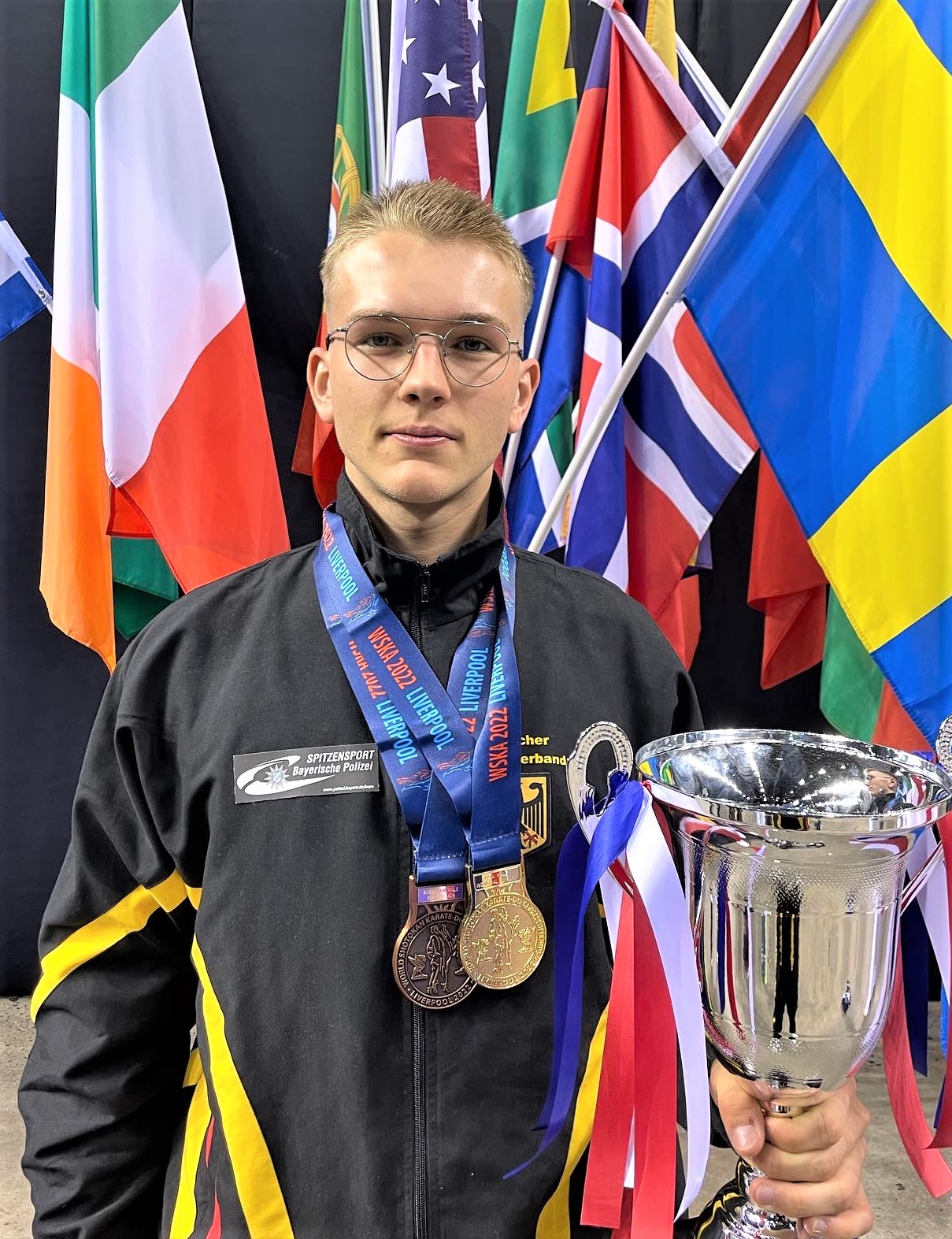 Mika Mathes gewinnt den Shotokan World-Cup in Liverpool 