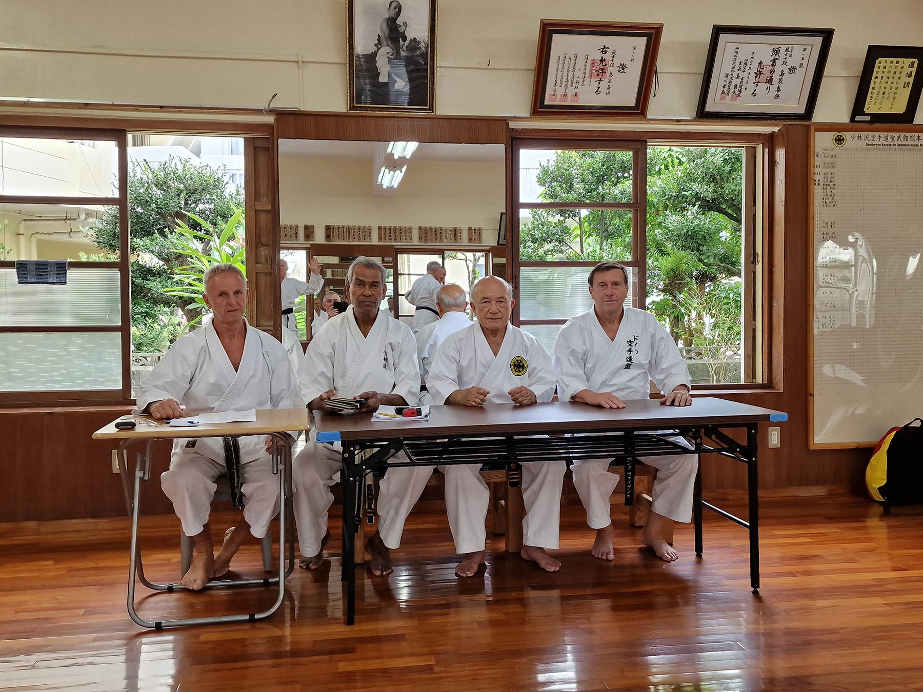 Historisches Karateerlebnis für 40 Karatekas auf Okinawa