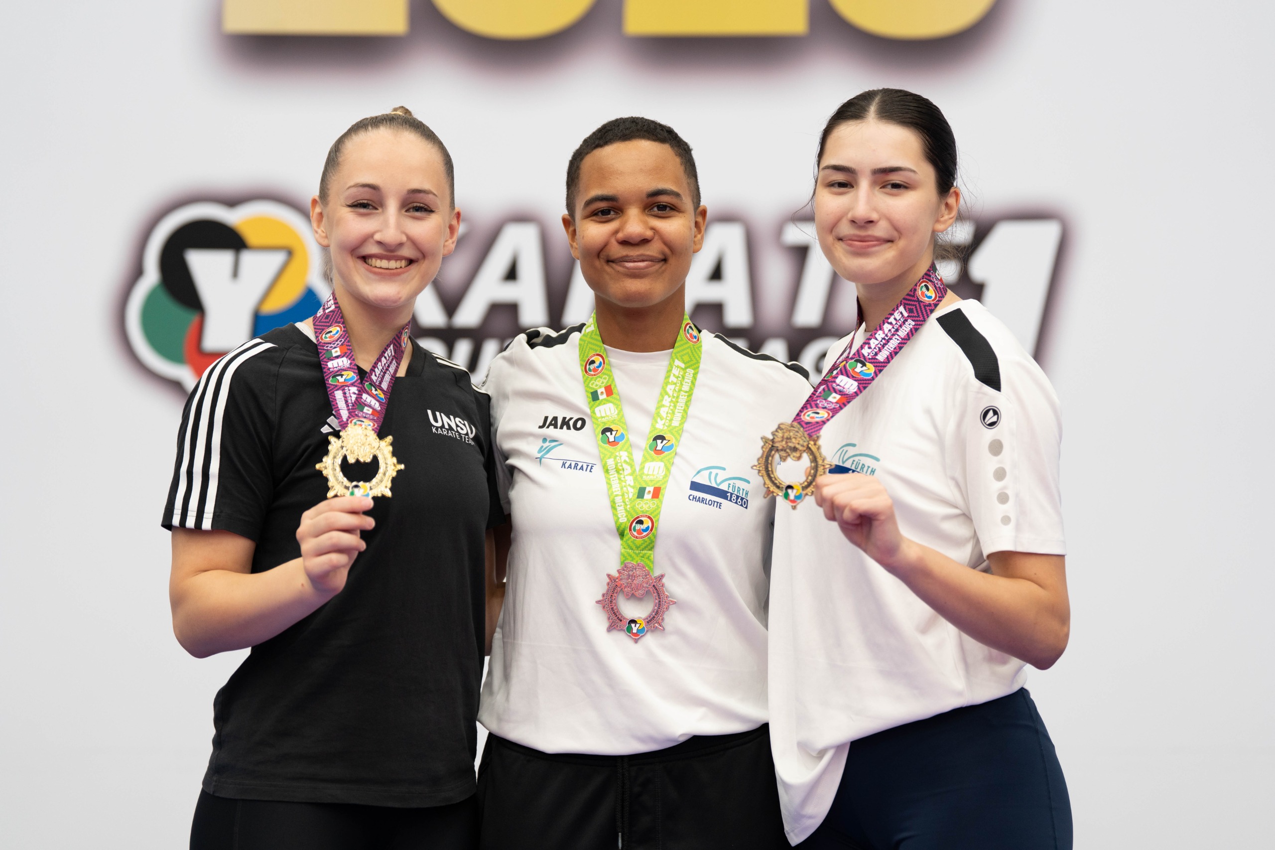 Dreifacher Medaillenerfolg bei der Youth League in Monterrey