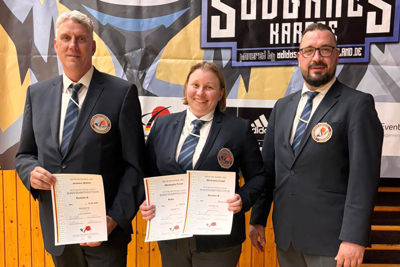 Neue Bundes-Kampfrichterlizenzen für den BKB